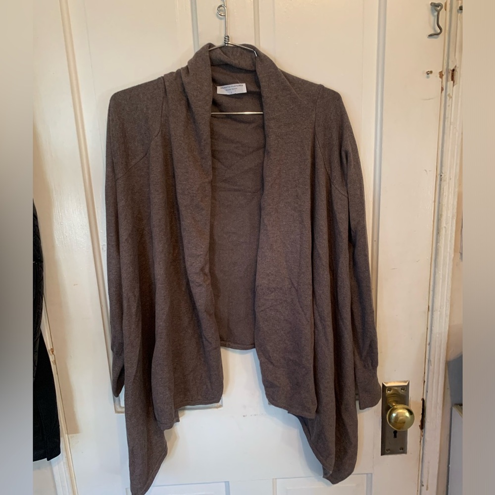 Grayish purple sweater